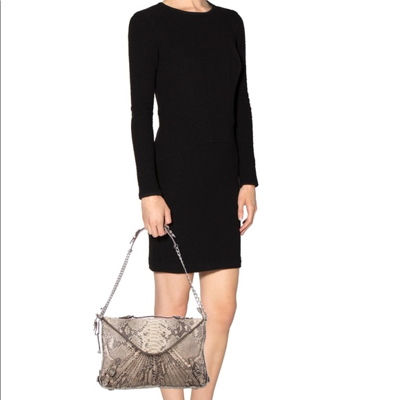 NWT Snakeskin Rebecca Minkoff Cali Bag - Picture 3 of 5